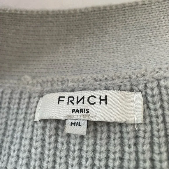 V Neck Ribbed Sweater - Picture 6 of 6